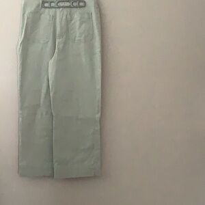 Bagatelle light mint, patch Pocket Pants wide leg size 10